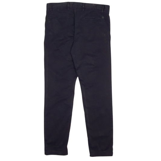 Mens Black Hugo Boss Trousers