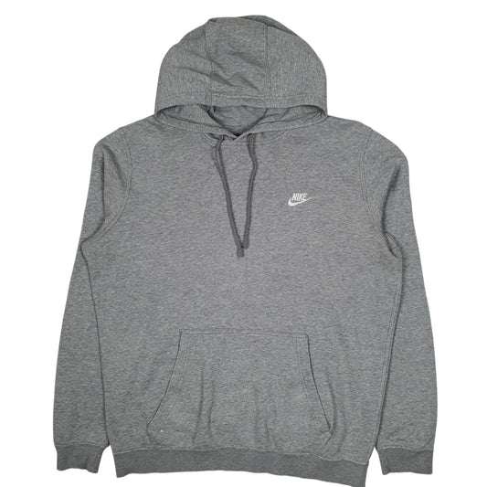 Mens Grey Nike Hoodie Jumper