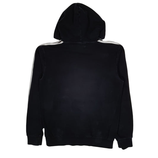 Mens Black Adidas Hoodie Jumper