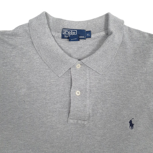 Mens Grey Polo Ralph Lauren Polo Shirt
