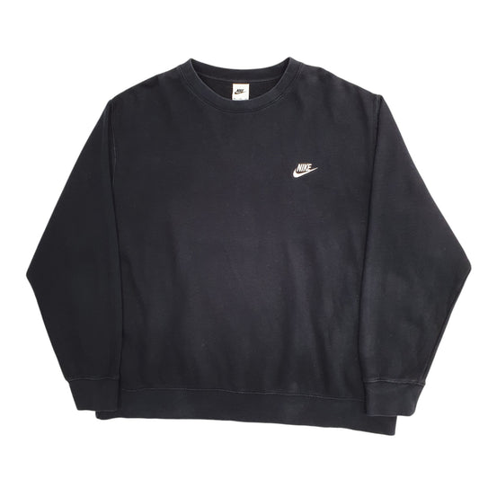 Mens Black Nike Crewneck Jumper