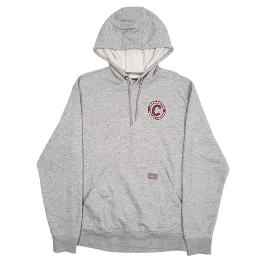 Mens Grey Dickies Hoodie Jumper