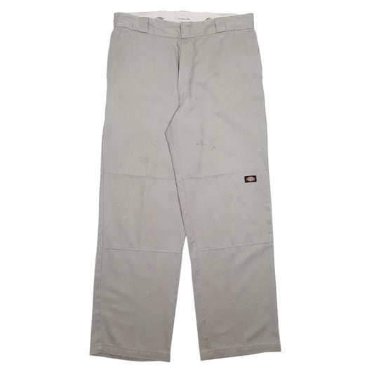 Mens Grey Dickies Chino Trousers
