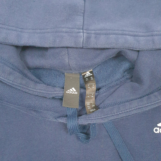 Mens Navy Adidas Hoodie Jumper