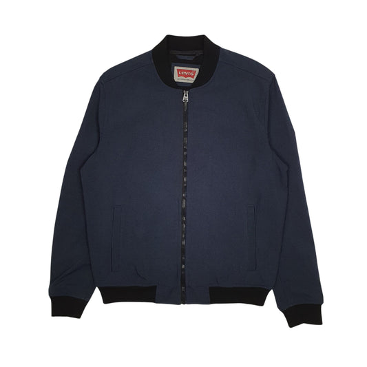 Mens Navy Levis Harrington Windbreaker Coat