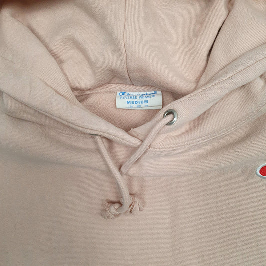 Womens Pink Champion Reverse Weave Hoodie Jumper
