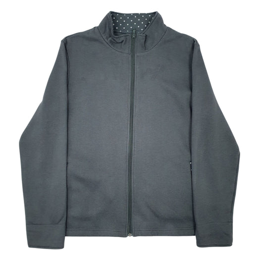 Womens Grey Damart Full Zip Jumper