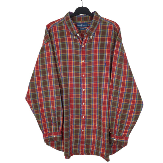Mens Red Ralph Lauren Long Sleeve Shirt