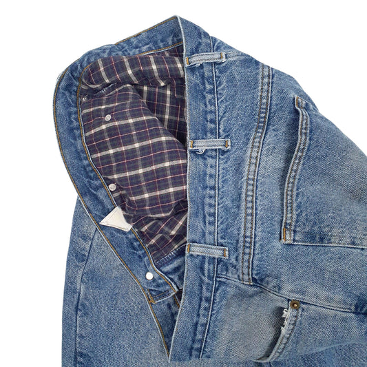 Mens Blue L.L.Bean Blanket Lined Double L 90s Jeans
