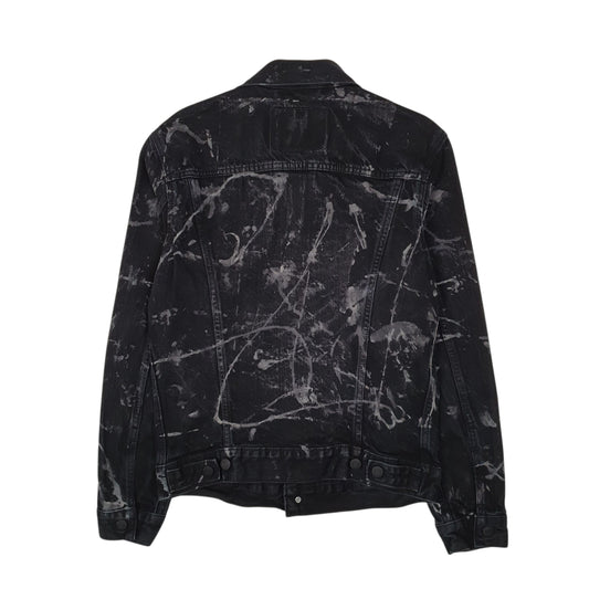 Mens Black Levis Type 3 Trucker Coat