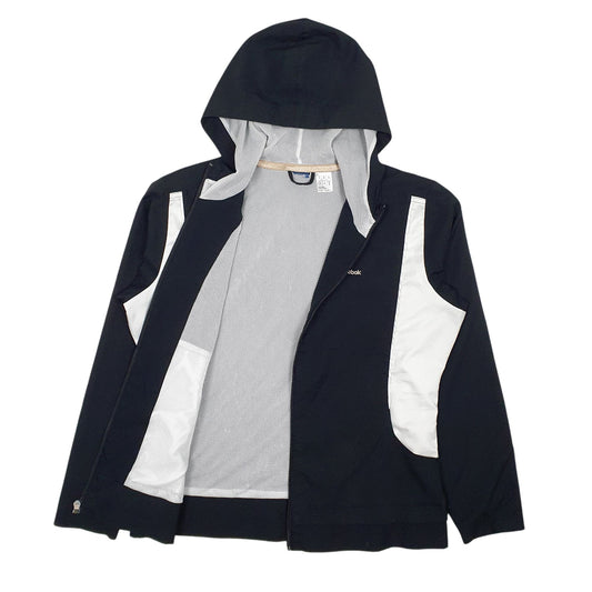 Womens Black Reebok Hoodie Coat