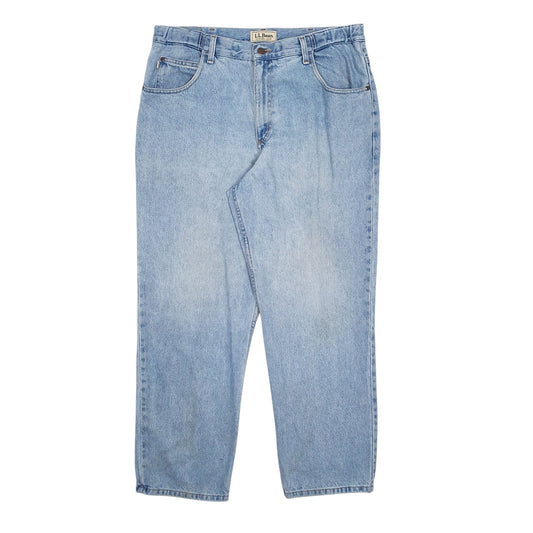 Mens Blue L.L.Bean Comfort Waist JeansW36 L29