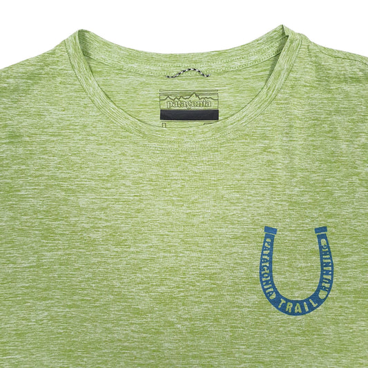 Mens Green Patagonia Capilene T Shirt