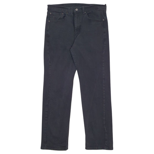 Mens Black Levis 505 JeansW34 L30