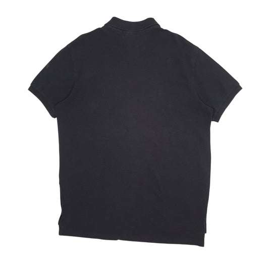 Mens Black Polo Ralph Lauren Custom Fit Polo Shirt
