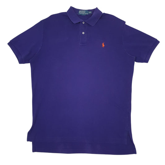 Mens Purple Polo Ralph Lauren Short Sleeve Polo Shirt