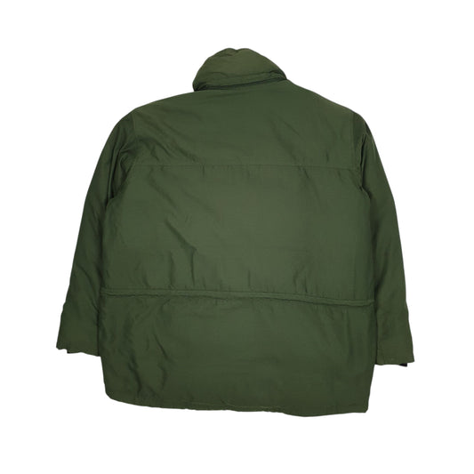 Mens Green L.L.Bean Full Zip Coat