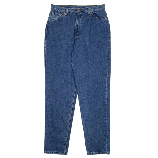 Womens Blue Levis Vintage 90s Made In USA 521 JeansW33 L30