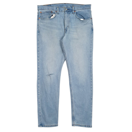 Mens Blue Levis Distressed 512 JeansW34 L30