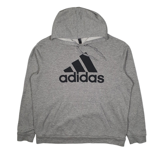 Mens Grey Adidas Golf Hoodie Jumper