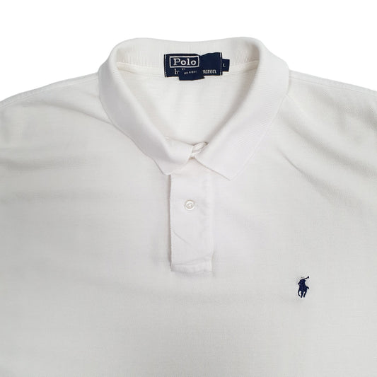 Mens White Polo Ralph Lauren Polo Shirt