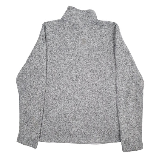 Mens Grey The North Face Full Zip Jumper