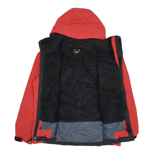 PATAGONIA Waterproof Rain Jacket Coat Vintage 00s Fusion Fleece Lined Mens L