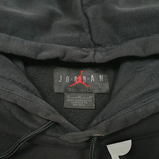 Nike Air Jordan Basketball Hoodie Cotton Blend Sweatshirt Jumper Mens M
