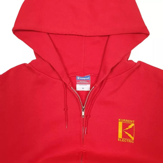 Champion Kurrent Electric Hoodie Cotton Blend Sweatshirt Jumper XL