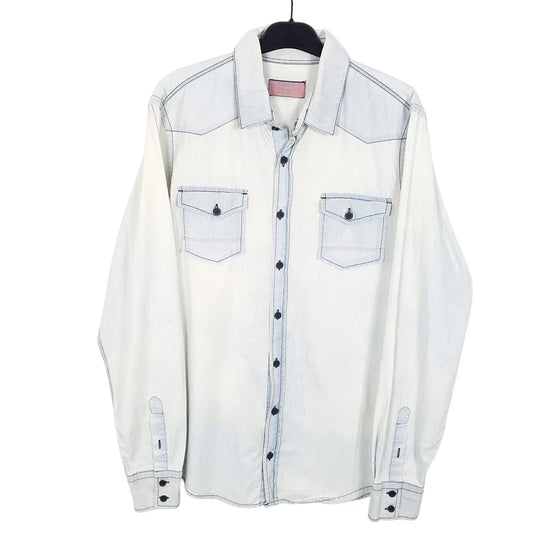 Pull & Bear Long Sleeve Regular Fit Cotton Shirt Womens L