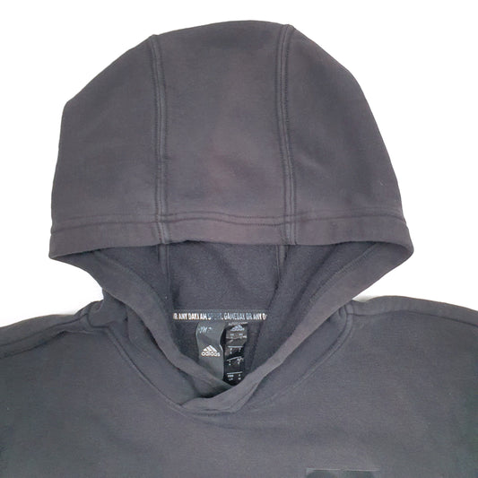 Mens Black Adidas Hoodie Jumper