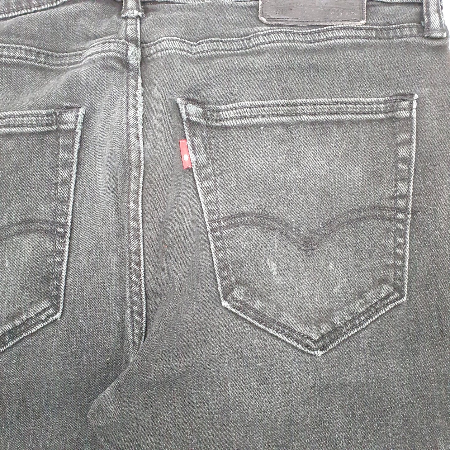 Levis 512 Slim Fit Jeans W34 L29 Black
