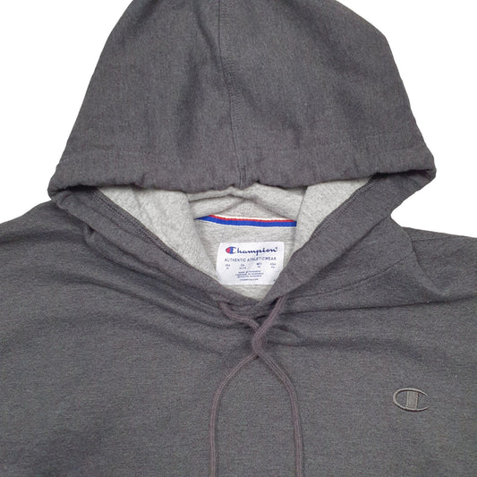 Mens Grey Champion Hoodie Jumper