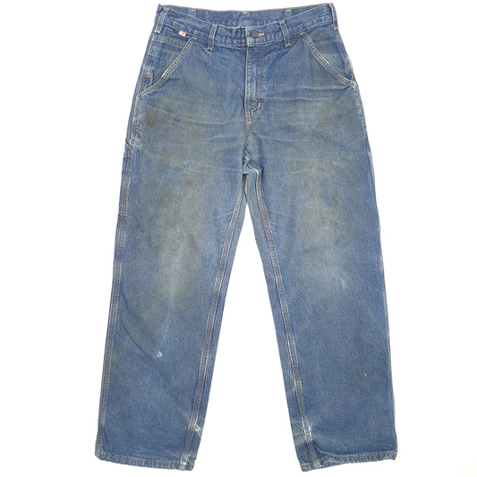 Carhartt Carpenter Loose Fit Jeans W32 L30 Blue