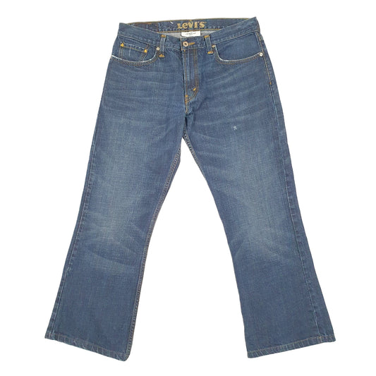 Levis 527 Bootcut Fit Low Jeans W32 L27 Blue