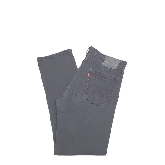 Levis Straight Straight Fit Jeans W34 L30 Black