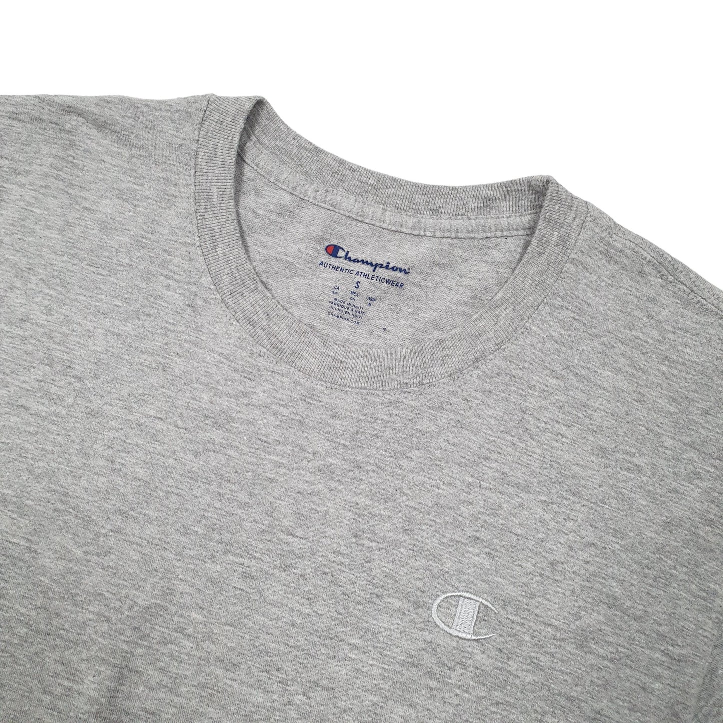 Champion Short Sleeve T Shirt Grey