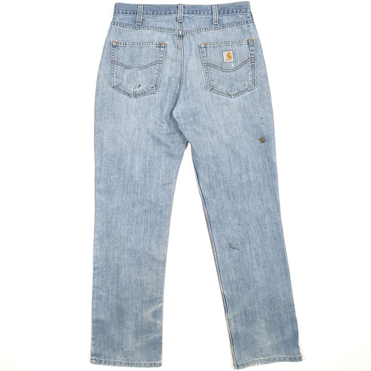 Carhartt Casual Regular Fit Relaxed Jeans W34 L32 Blue