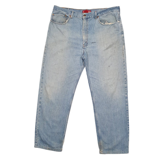 Mens Blue Levis 504 JeansW42 L32