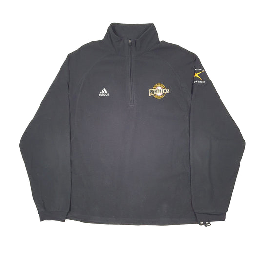 Adidas MLB Milwaukee Panthers Baseball Quarter Zip Fleece XL Black