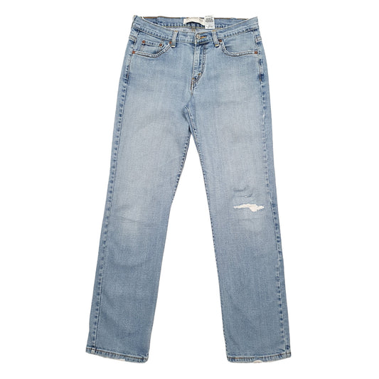 Levis 505 Regular Fit Jeans UK14 Blue