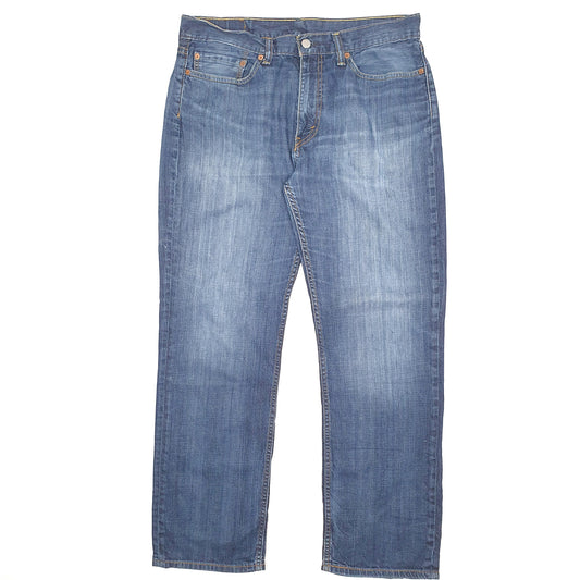 Levis 514 Straight Fit Jeans W34 L30 Blue
