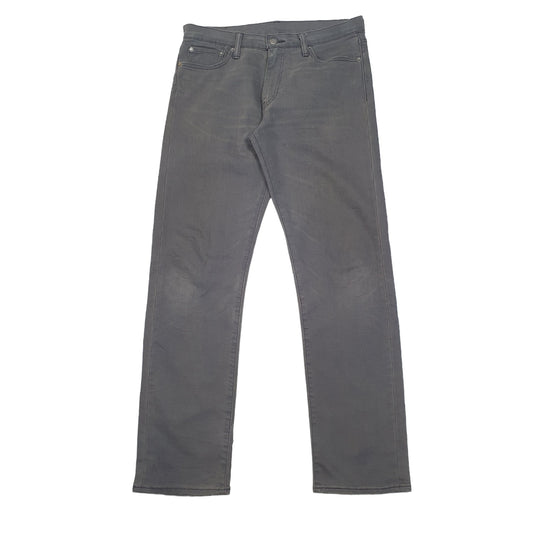 Levis 504 Regular Fit Jeans W33 L32 Black