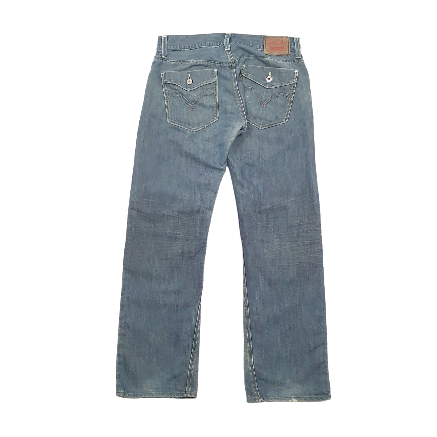 Levis 514 Straight Fit Jeans W34 L30 Blue