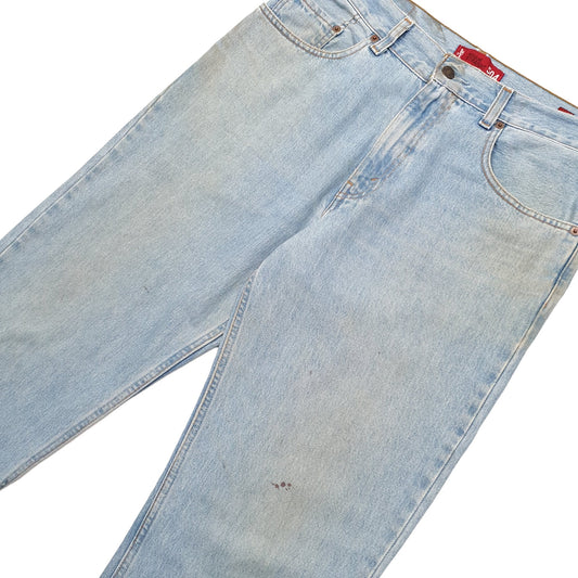 Mens Blue Levis 504 JeansW33 L34