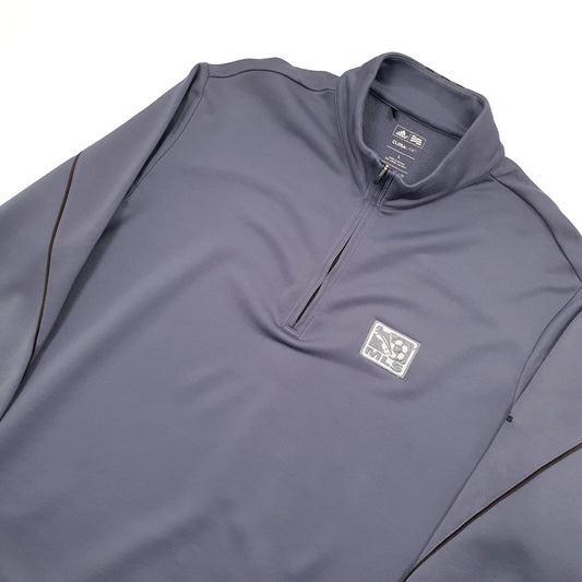 Adidas Quarter Zip L Grey