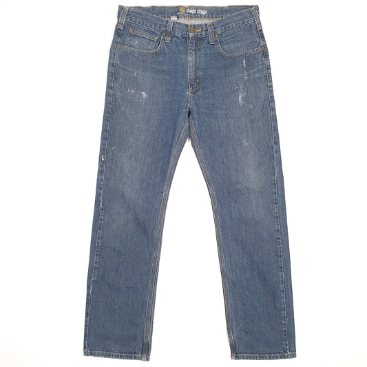 Carhartt Casual Straight Fit Jeans W34 L31 Blue