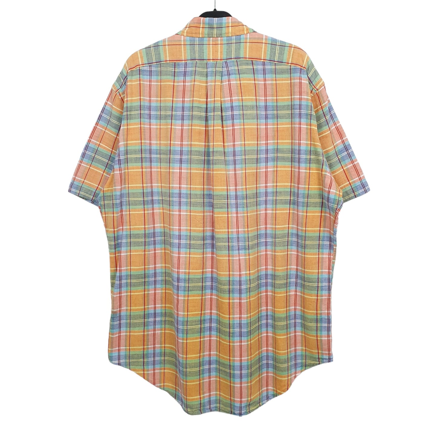 Mens Orange Ralph Lauren Short Sleeve Shirt