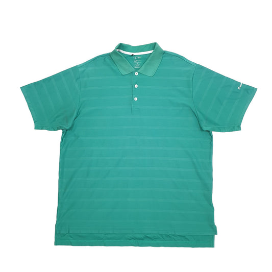 Adidas Denver Cup Climalite Short Sleeve Polo Shirt Green