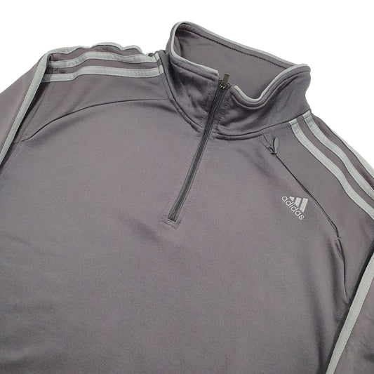 Adidas Quarter Zip L Grey